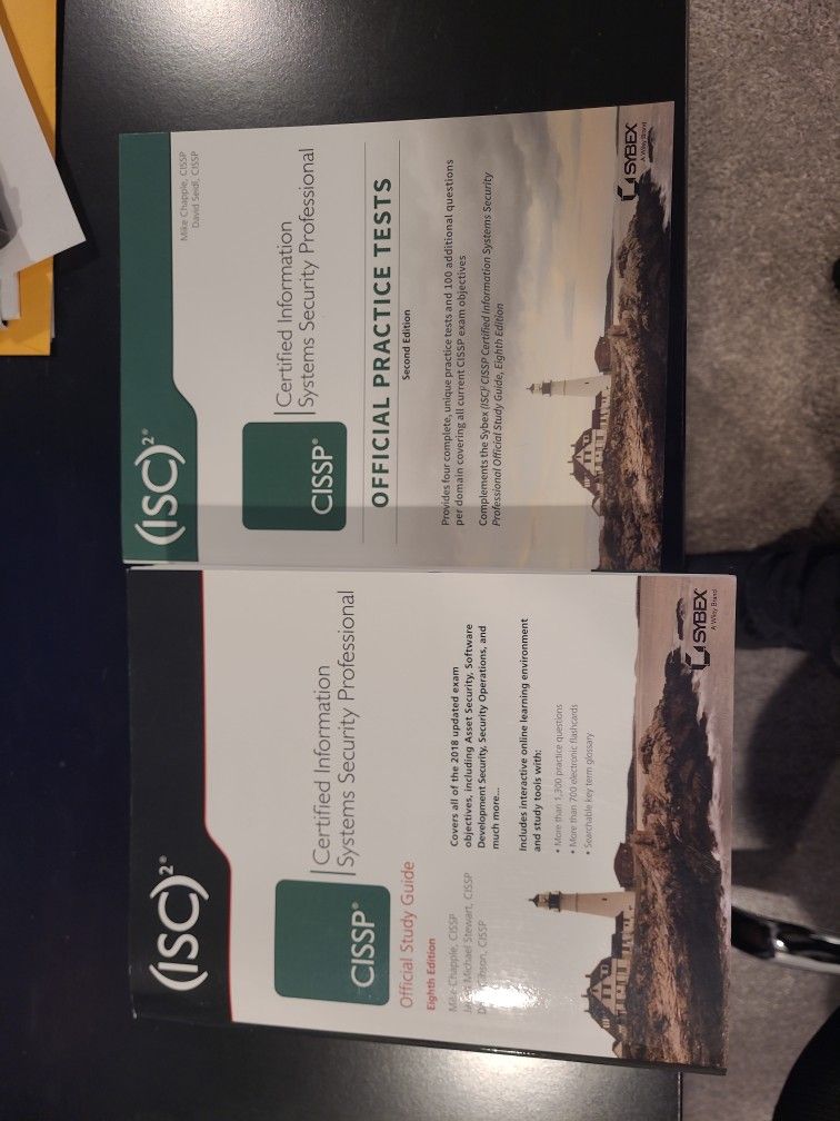 CISSP Official Study Gyide And Practice Tests