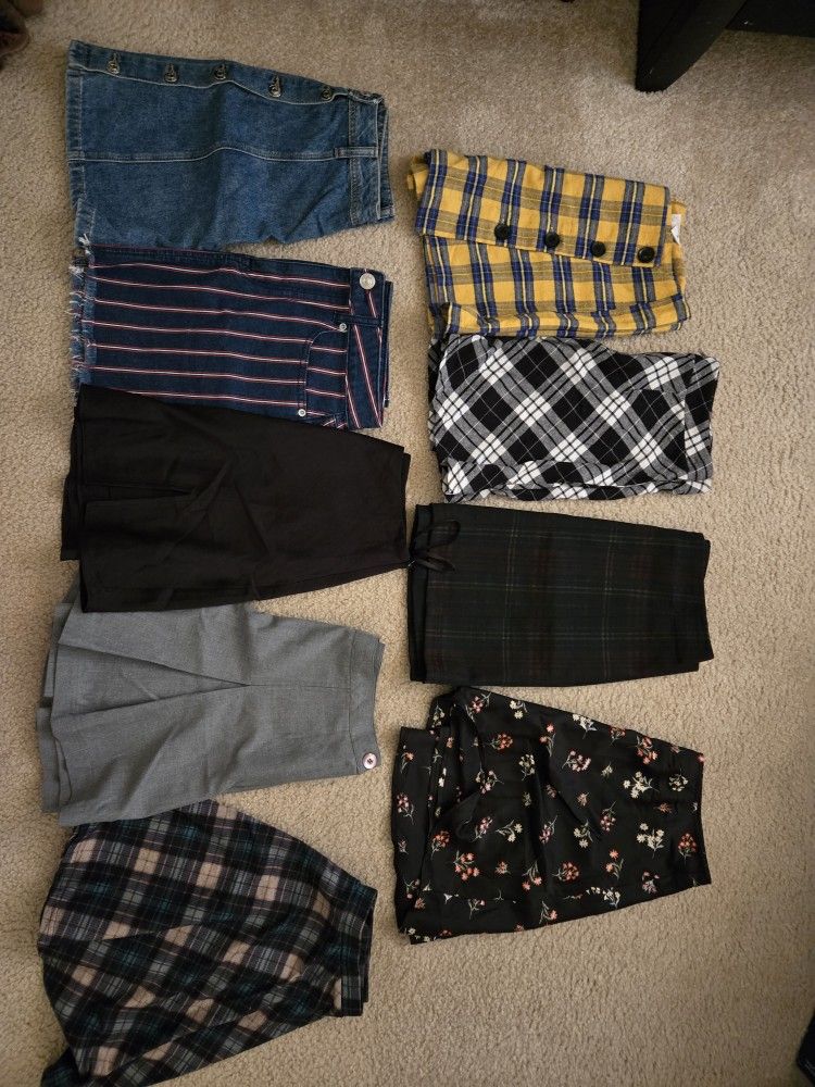 Skirts - Size 2 (9 skirts in all)
