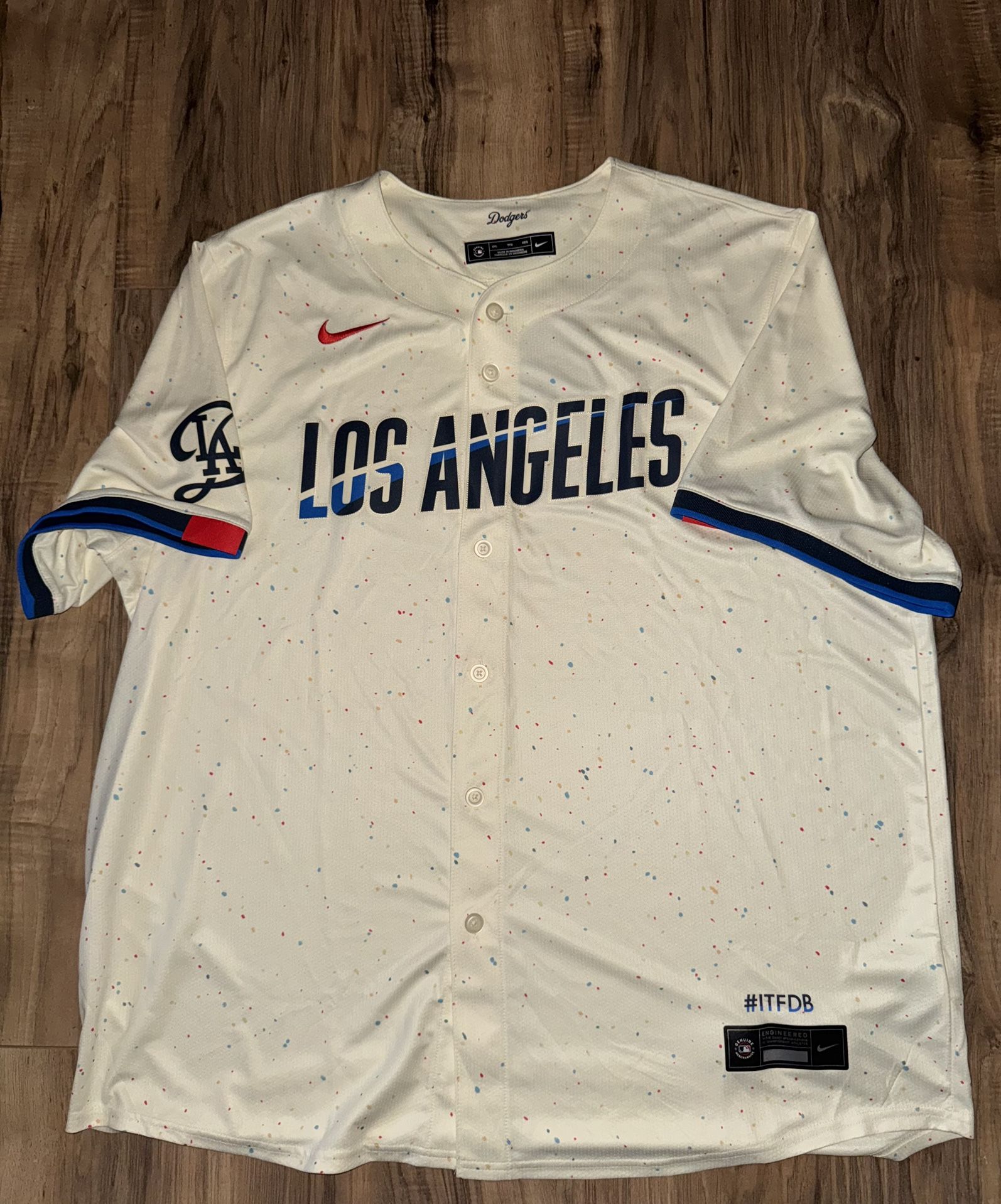 New Men’s Size Medium, Large, XL & 2XL Nike LA Dodgers City Connect Jersey