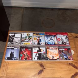 10 Ps3 Games