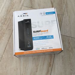 ARRIS (SBG7600AC2) - Cable Modem Router Combo - DOCSIS 3.0 & AC2350 WiFi, Four 1 Gbps Ports , 800 Mbps Max
