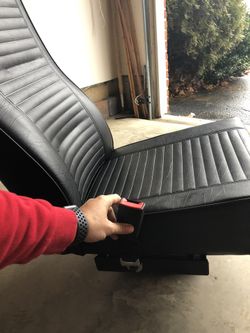 Freedman car seats with rails and belt buckles NEW NEVER USED