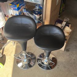 Leather Barstools
