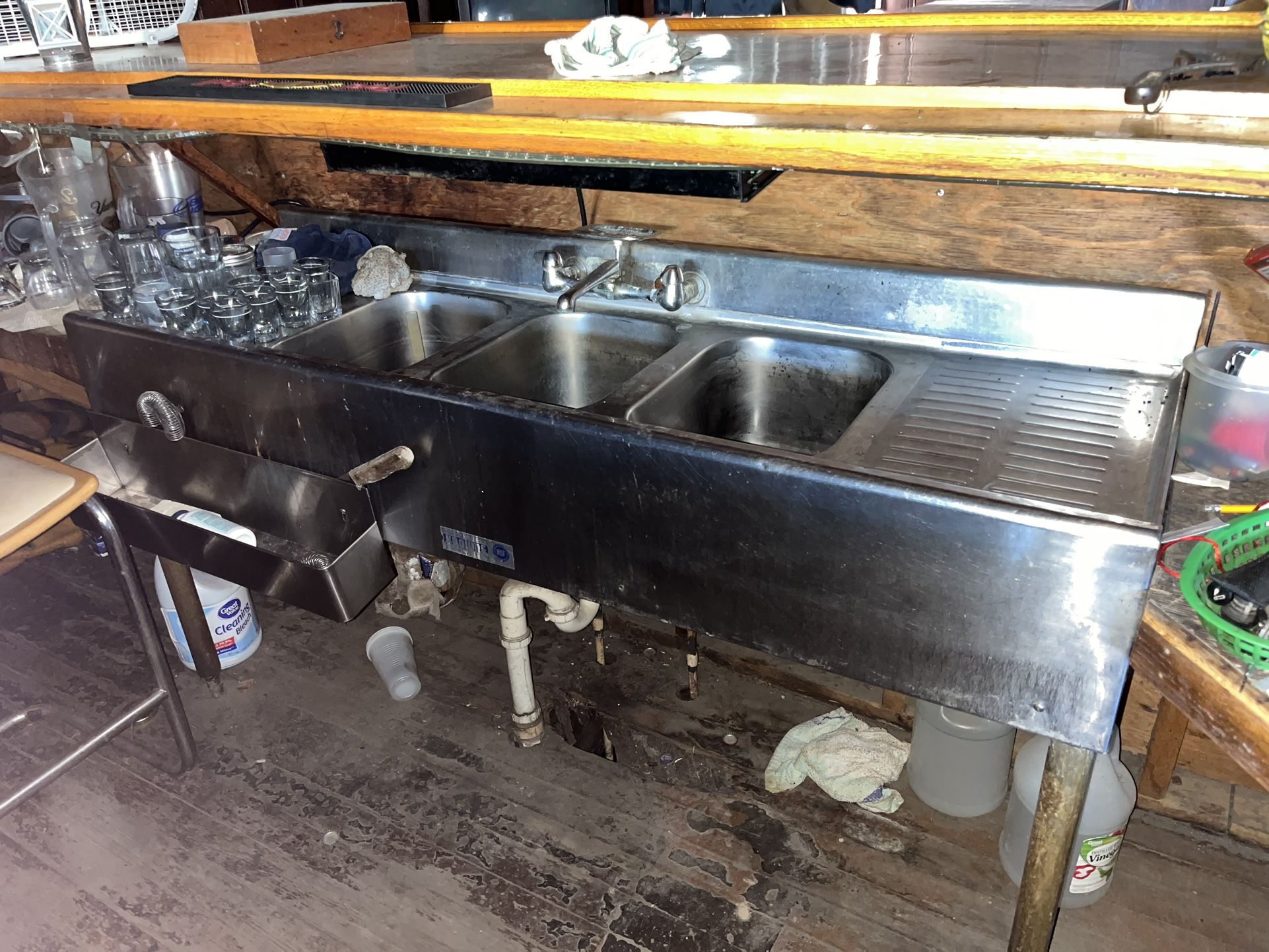 Under Bar Sink