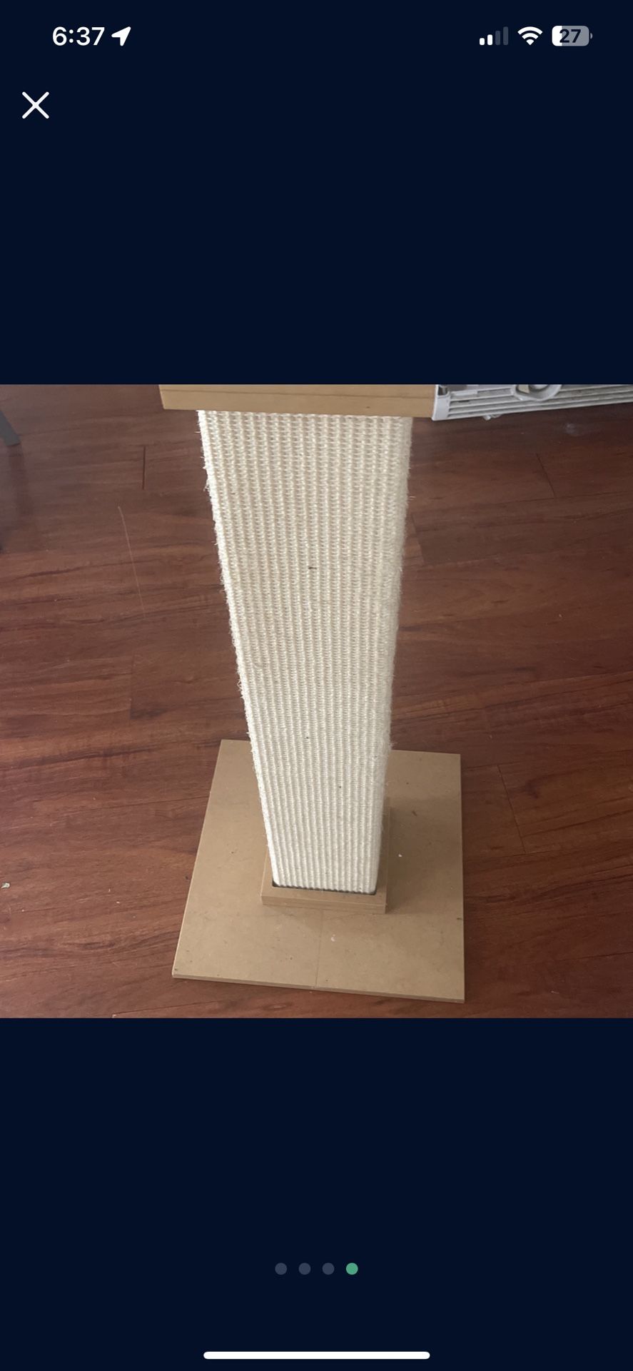 Like New Cat Scratch Post For Sale!!