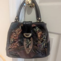 Patchwork Design Handbag