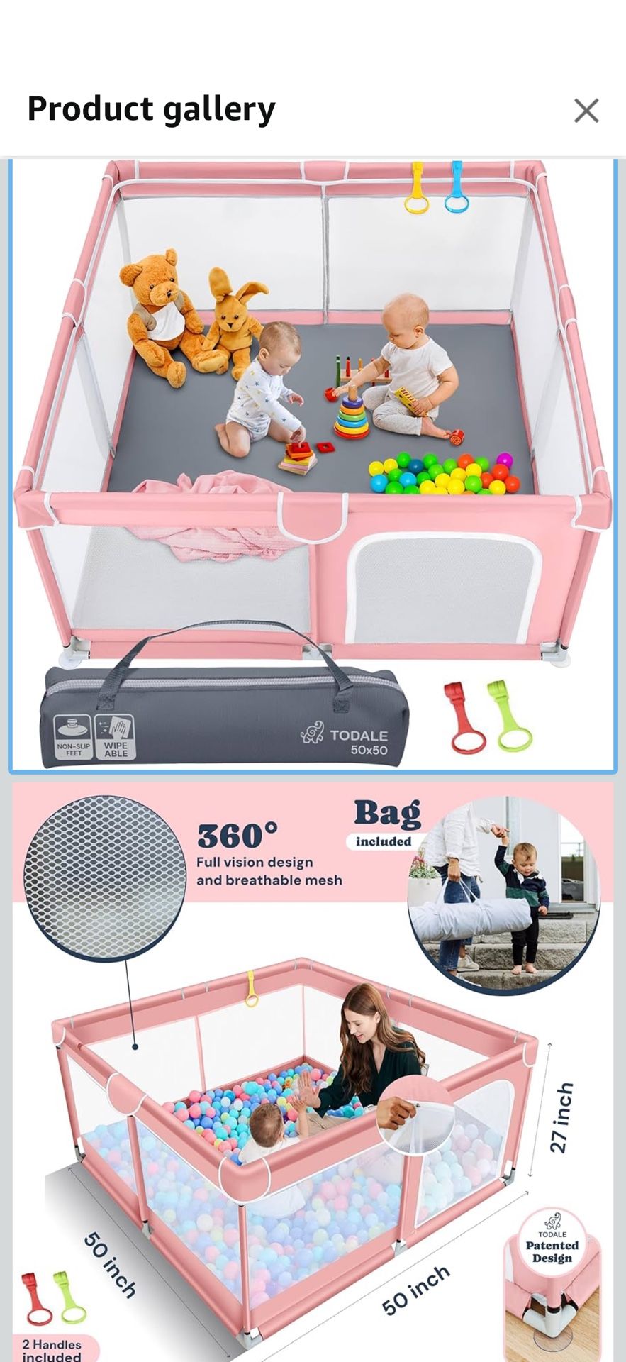 Baby Playpen Big Cage