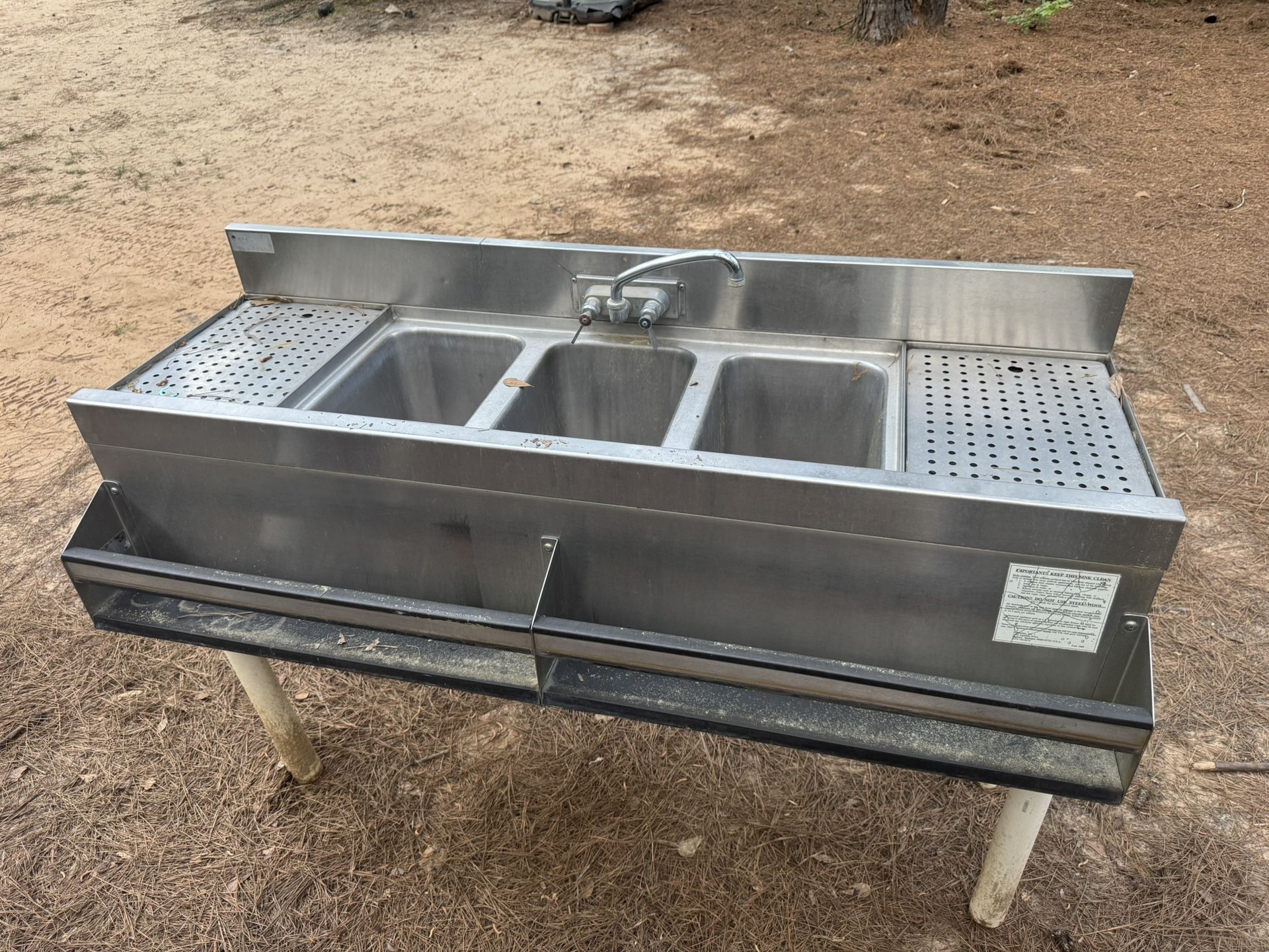 Restaurant Kitchen Sink Stainless Steal