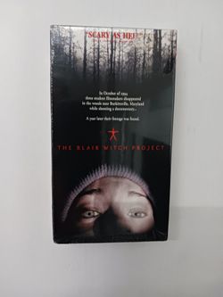 The Blair Witch Project VHS NEW SEALED