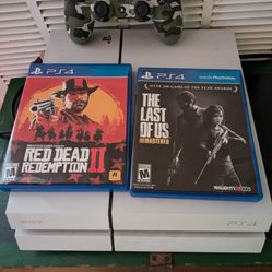 Ps4 With 2 Games And Controller