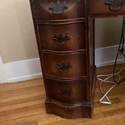 Antique Desk Solid Wood