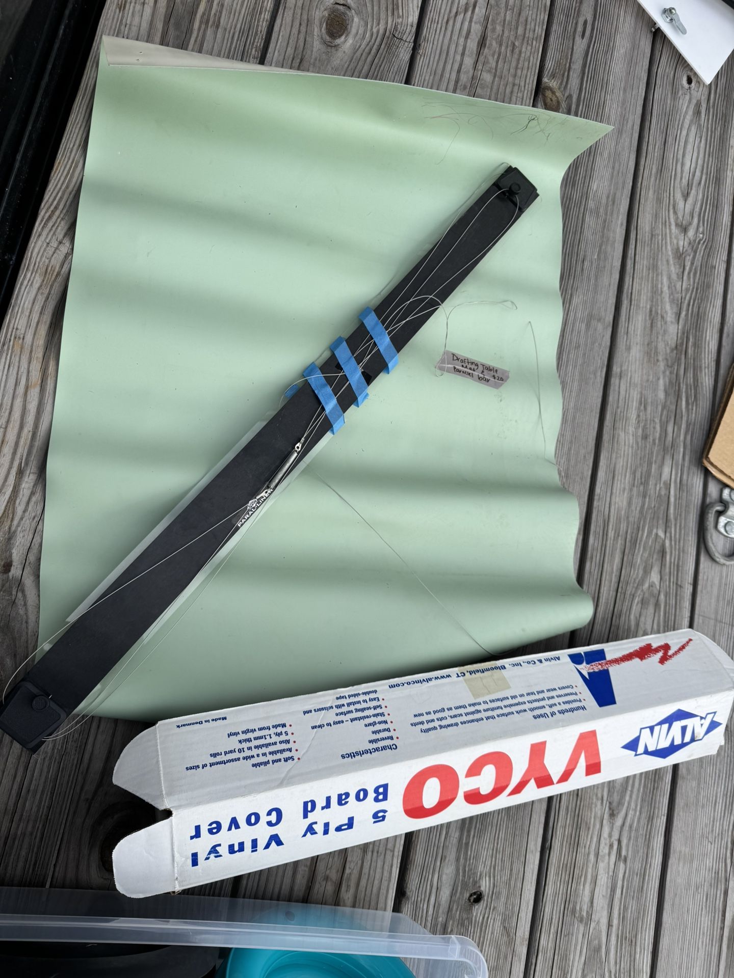 Drafting Mat And Parallel Bar