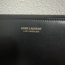 Saint Laurent Leather Pouch
