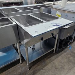 Steam Tables ✨️ 2 3 4 Wells Available 