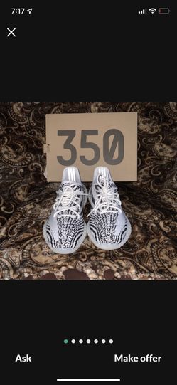 Yeezy 350 Boost Zebra Size 6