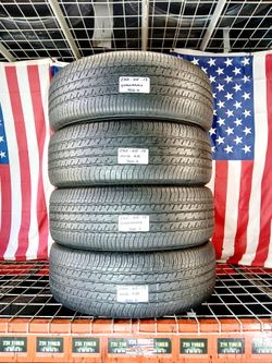 4 Used Tires Size: P235/65R17  Yokohama BluEarth S34TZ M+S Rated All Season Car Tire in 235 65 17 Standard Touring All-Season
