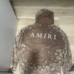 Small Brown Amiri Hoodie 