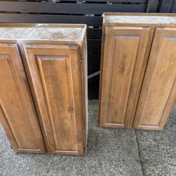 Wood Cabinets (free)