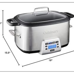 OBO  - Cuisinart 7qt Multi Cooker -  Slow Cook, Roast, Brown/Saute or Steam