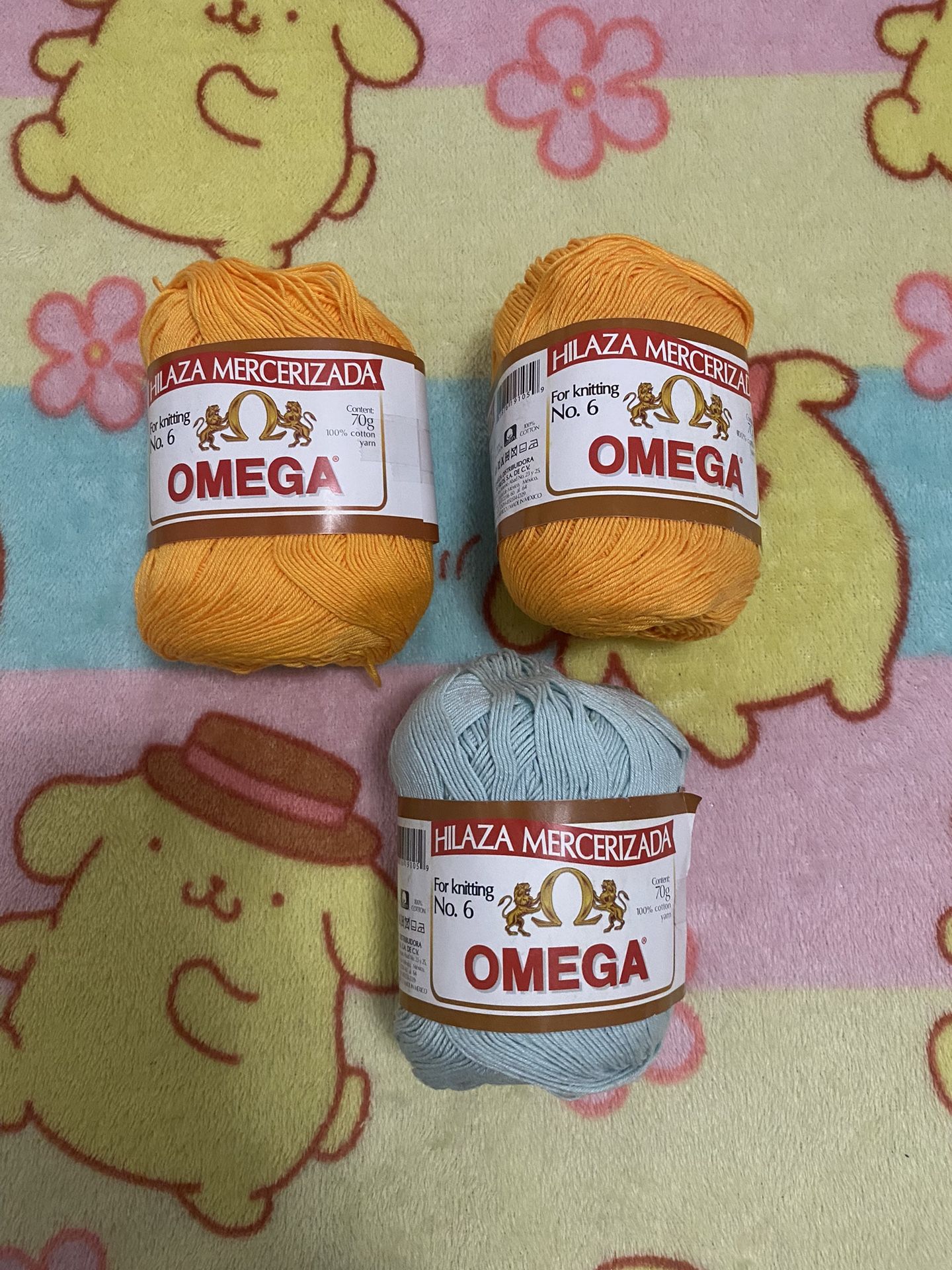 Bundle Of 3 Omega Yarn