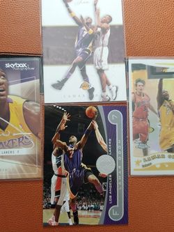 4 Lamar Odom Basketball Cards