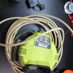 Used RYOBI 18V ONE+ Portable Bucket Top Misting Kit (Read Description)