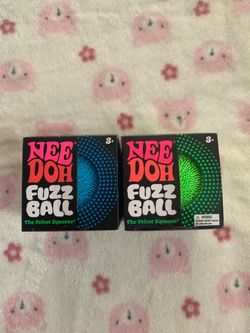 NeeDoh Fuzz Ball blue & green