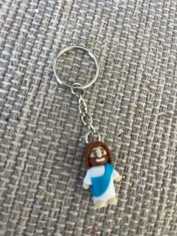 Jesus Mini Figure Keychain