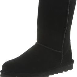 NEW Bearpaw Elle Short Boots – Size 11 Women’s | Black