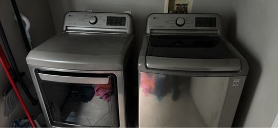 LG washer and dryer