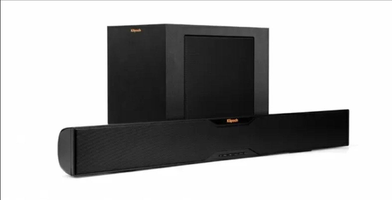 Klipsch Reference R-10B Soundbar w/ Wireless Sub woofer & Bluetooth