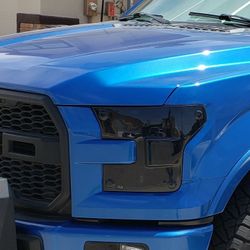 AVS 15-17  Ford F150 Smoked Headlight Covers