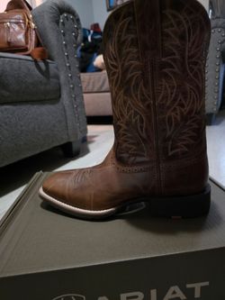 9.5 sizes de hombre botas sport western wide square toe