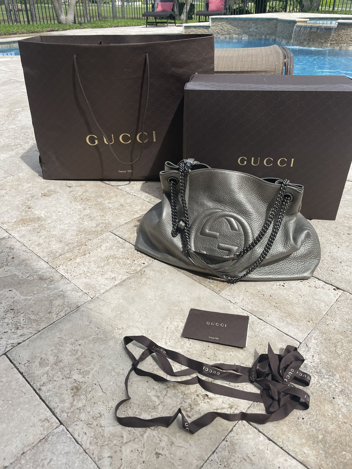 Genuine And Original Gucci Soho Bag 