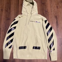 Off White x Champion Sweatshirt 