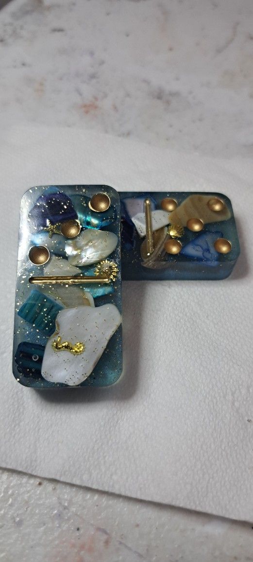 Dominoes!!!! One Of A Kind-Customized Ocean Themed