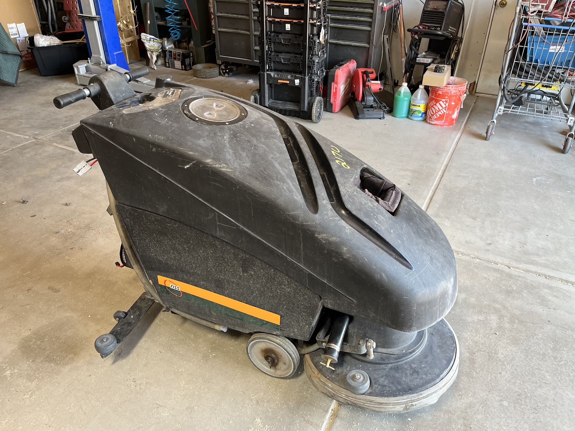 Walk Behind Floor Scrubber