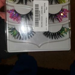 Glitter False Eyelashes