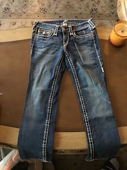 Women’s true religions pants size 27