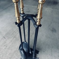 Brass Fireplace Tools