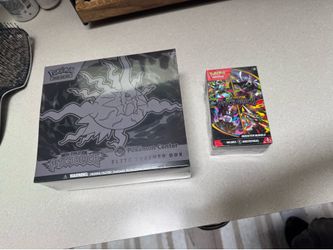 Pitch black PC ETB and booster bundle