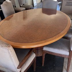 WOOD DINING TABLE