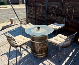 outdoor bar set