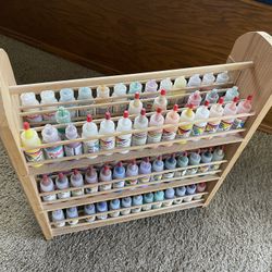 Fabric Paint Bottle Holder/Display