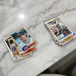 Vintage 1980s Baseball Cards