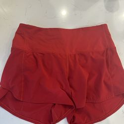 Lululemon Women’s Speed Up 4” Shorts