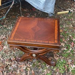 Table And Foot Stool