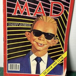 Vintage March 1987 MAD Magazine #269 Max Headroom Stand By Me Movie Satire Madballs