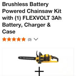 DeWalt 16 Inch Chainsaw Kit