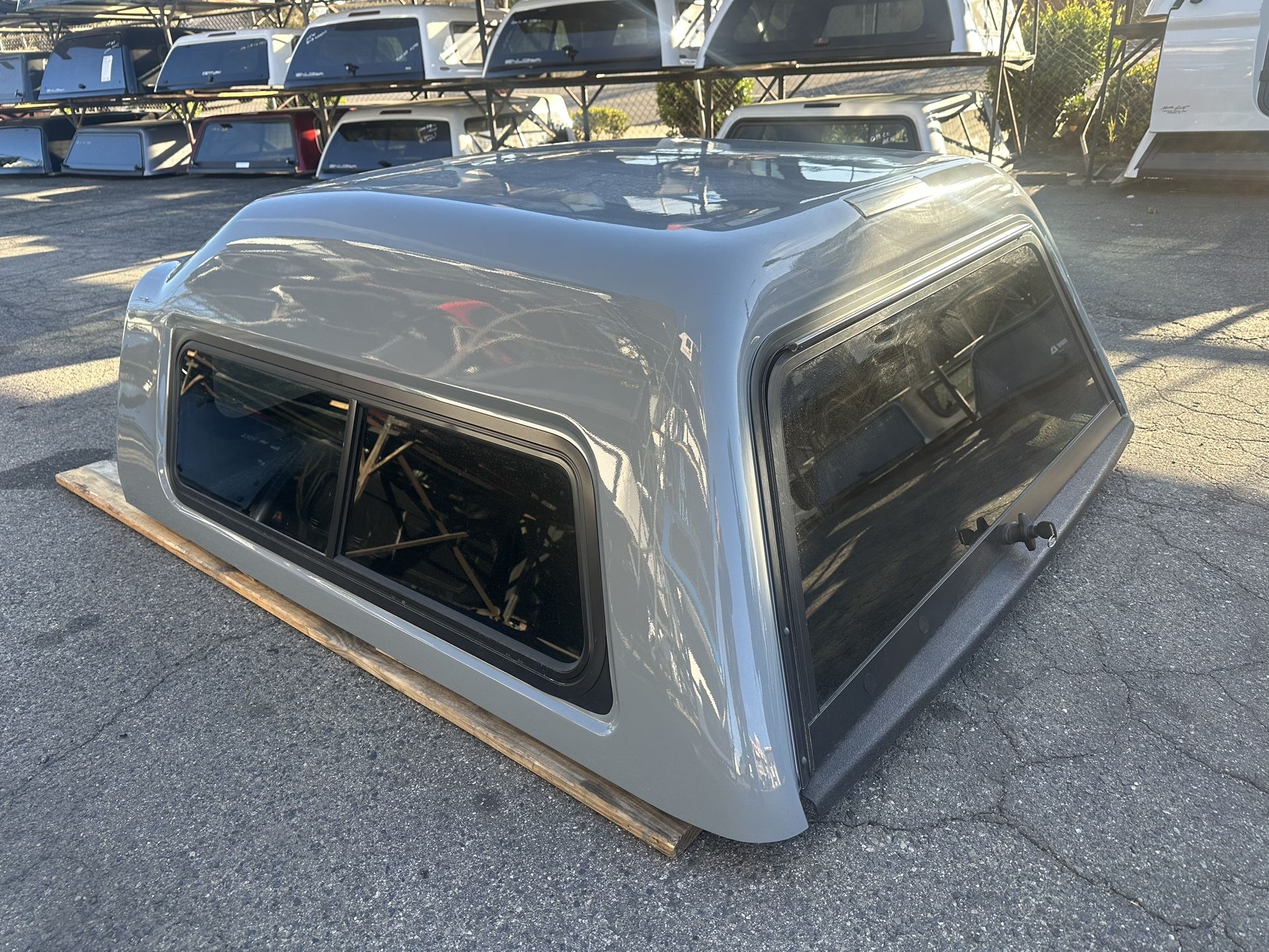 Tacoma Camper Shell 2016-23 Cement Grey